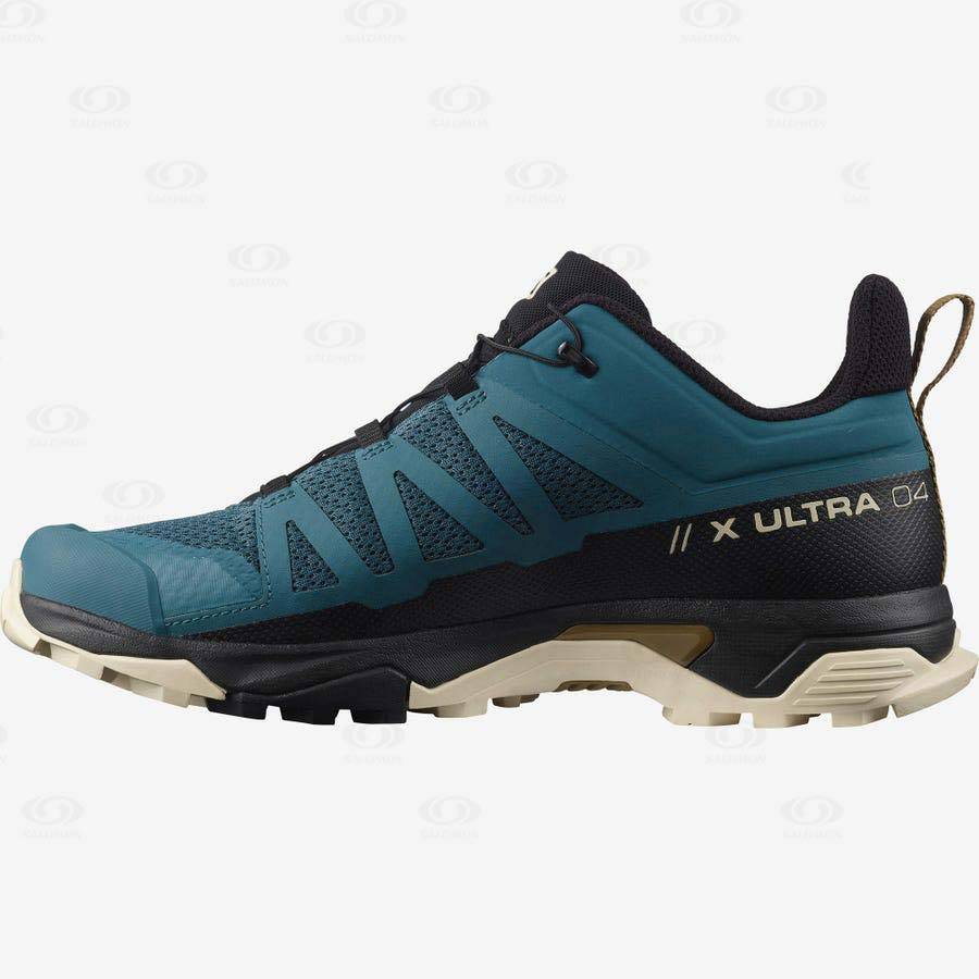 Aqua Men's Salomon X ULTRA 4 Hiking Shoes | USA-N1575