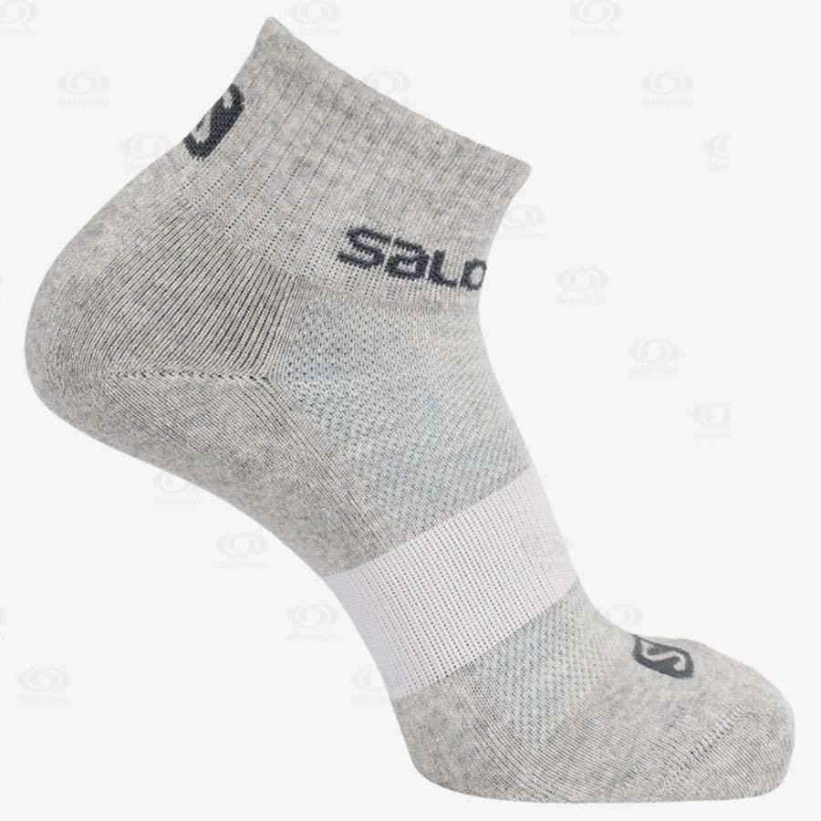 Beige Women's Salomon EVASION 2-PACK Socks | USA-S1429