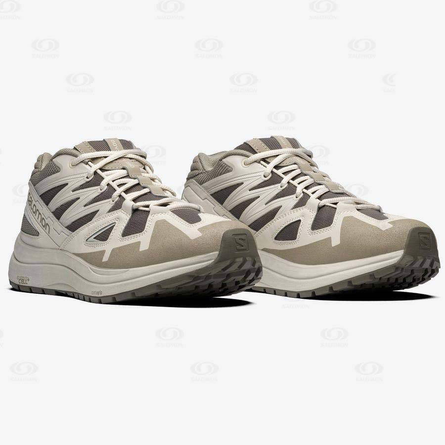 Beige Women's Salomon ODYSSEY 1 ADVANCED Sneakers | USA-W1620