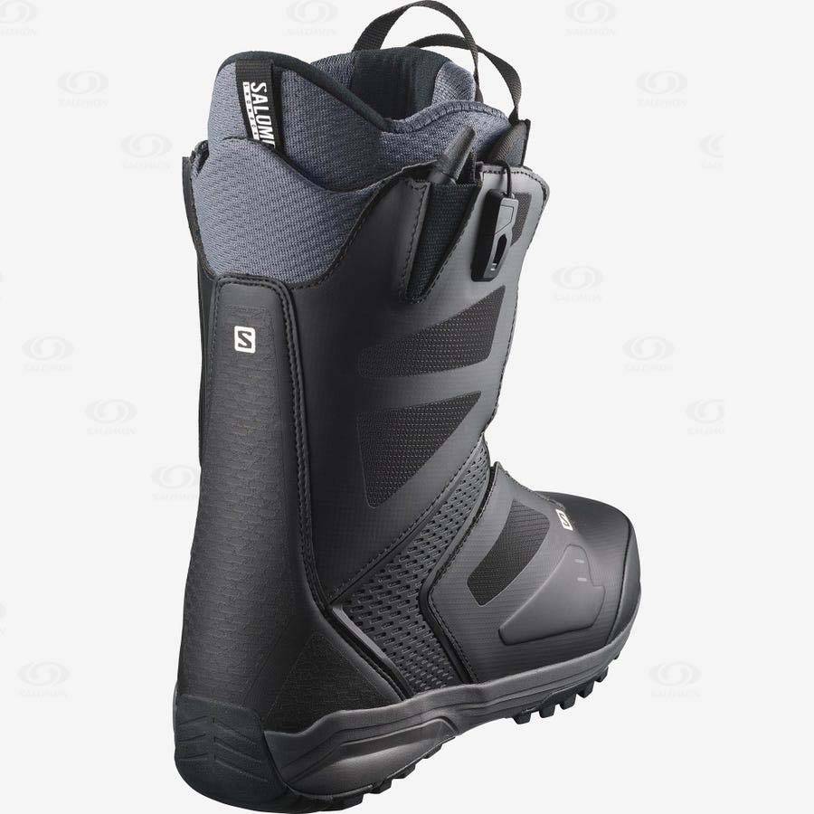 Black / Grey Men's Salomon DIALOGUE Ski Boots | USA-L1949