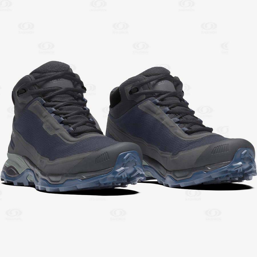 Black / Grey Men's Salomon SHELTER CSWP FOR CARHARTT WIP Sneakers | USA-O2323