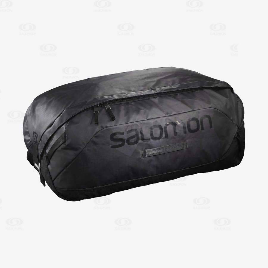 Black / Grey Women\'s Salomon OUTLIFE DUFFEL 70 Bags | USA-O2043