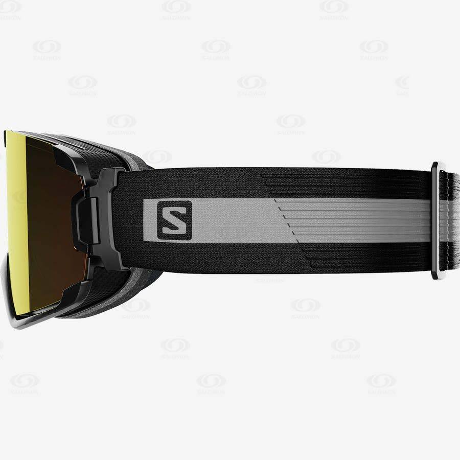 Black Men's Salomon COSMIC PHOTOCHROMIC Goggles | USA-A1213