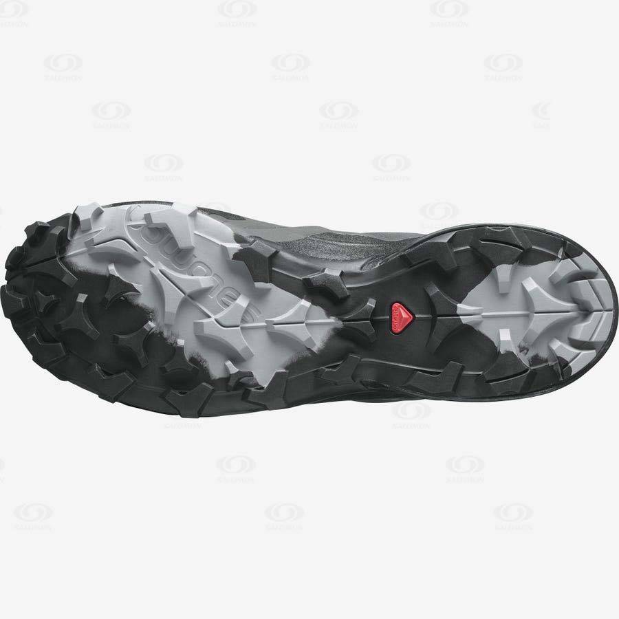 Black Men's Salomon CROSS HIKE GORE-TEX Waterproof Shoes | USA-M2238