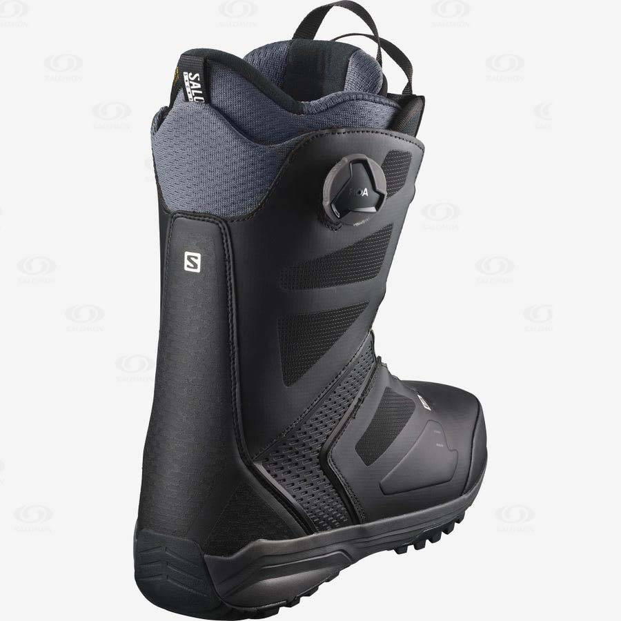 Black Men's Salomon DIALOGUE DUAL BOA Ski Boots | USA-O1355