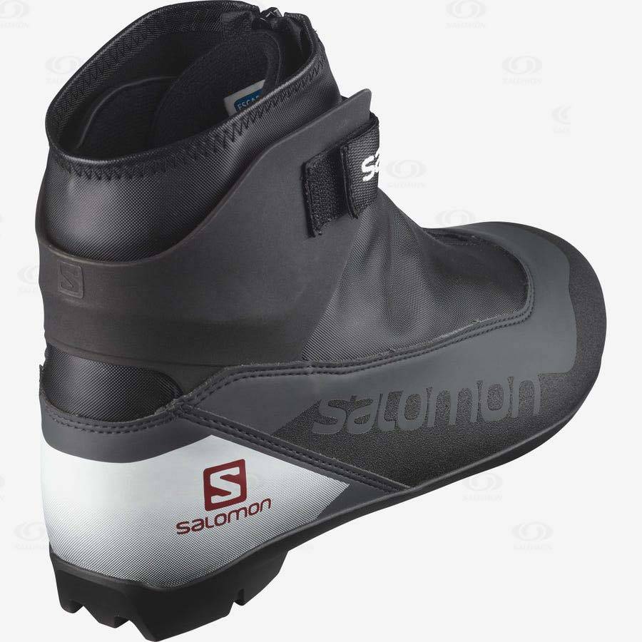 Black Men's Salomon ESCAPE PLUS PROLINK Ski Boots | USA-A2368