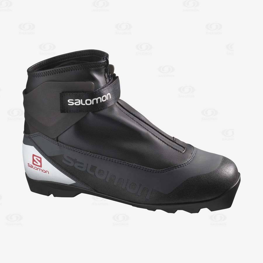 Black Men\'s Salomon ESCAPE PLUS PROLINK Ski Boots | USA-A2368