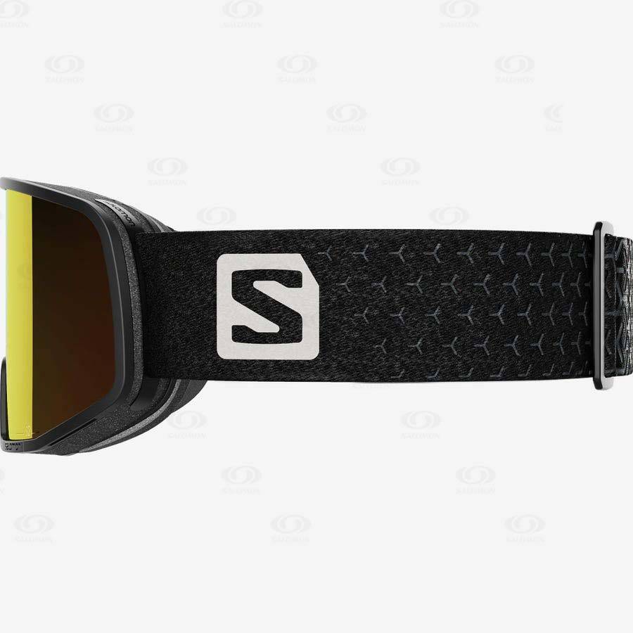 Black Men's Salomon LO FI MULTILAYER Goggles | USA-O1441