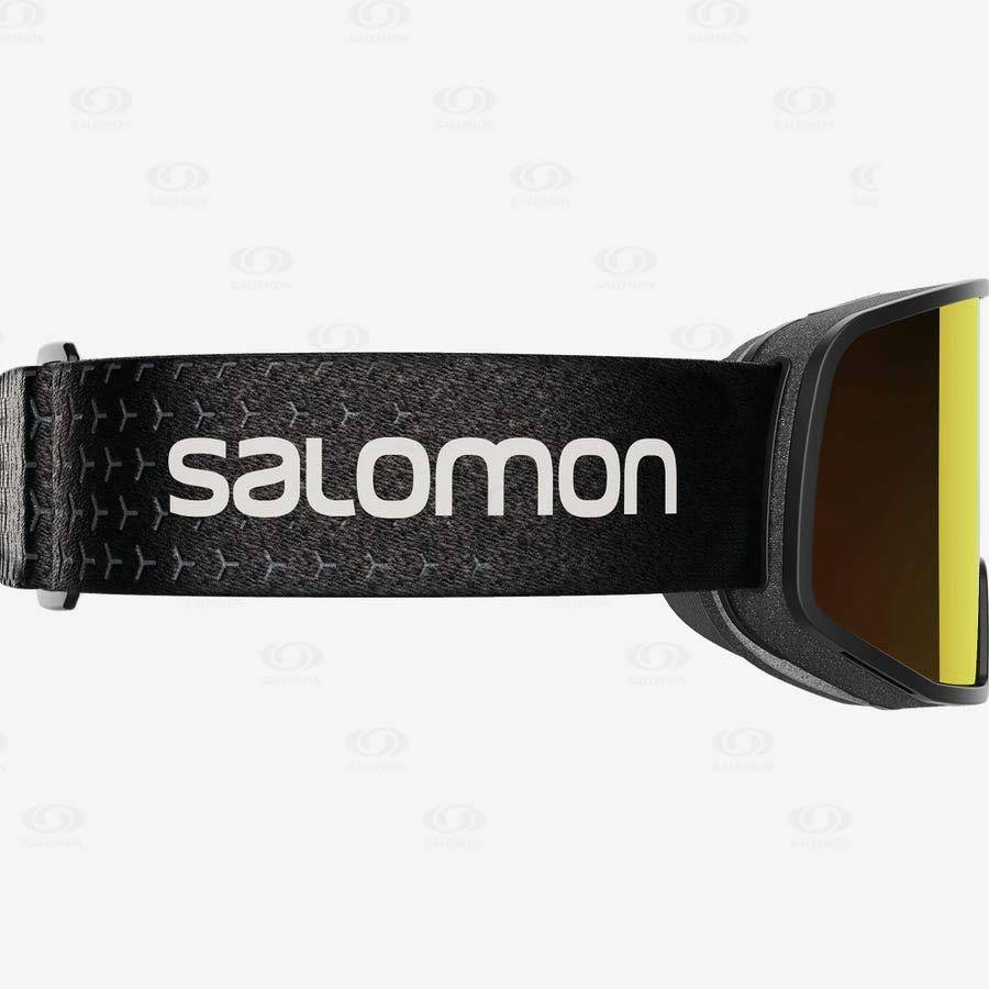 Black Men's Salomon LO FI MULTILAYER Goggles | USA-O1441