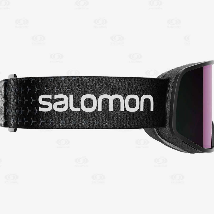 Black Men's Salomon LO FI SIGMA Goggles | USA-O2279