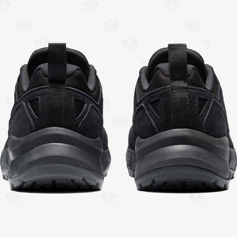 Black Men's Salomon ODYSSEY ADVANCED Sneakers | USA-O2237