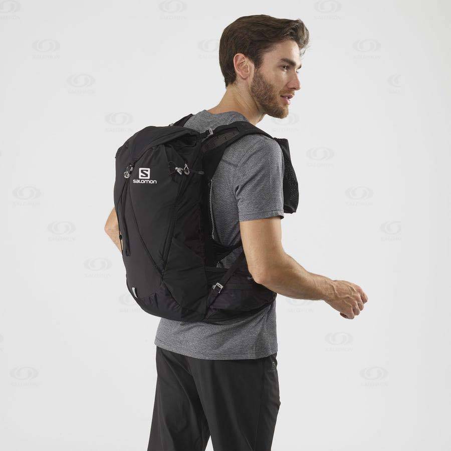 Black Men's Salomon OUT DAY 20+4 Backpacks | USA-A2060