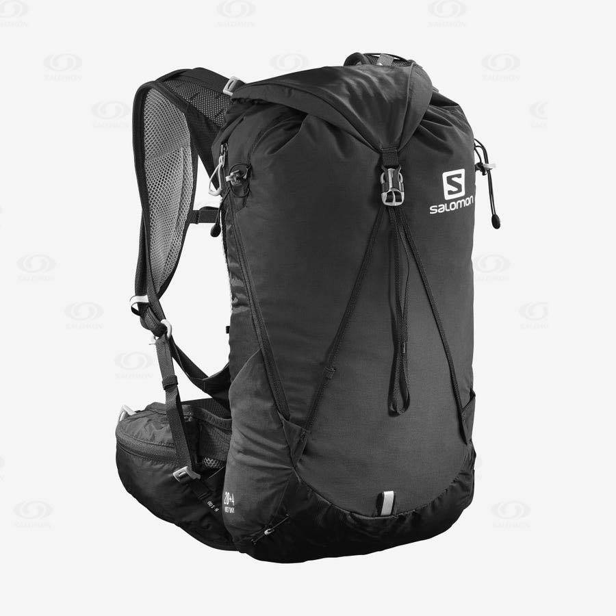 Black Men\'s Salomon OUT DAY 20+4 Backpacks | USA-A2060