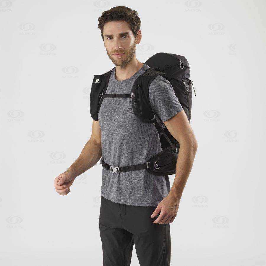 Black Men's Salomon OUT NIGHT 30+5 Backpacks | USA-M1937