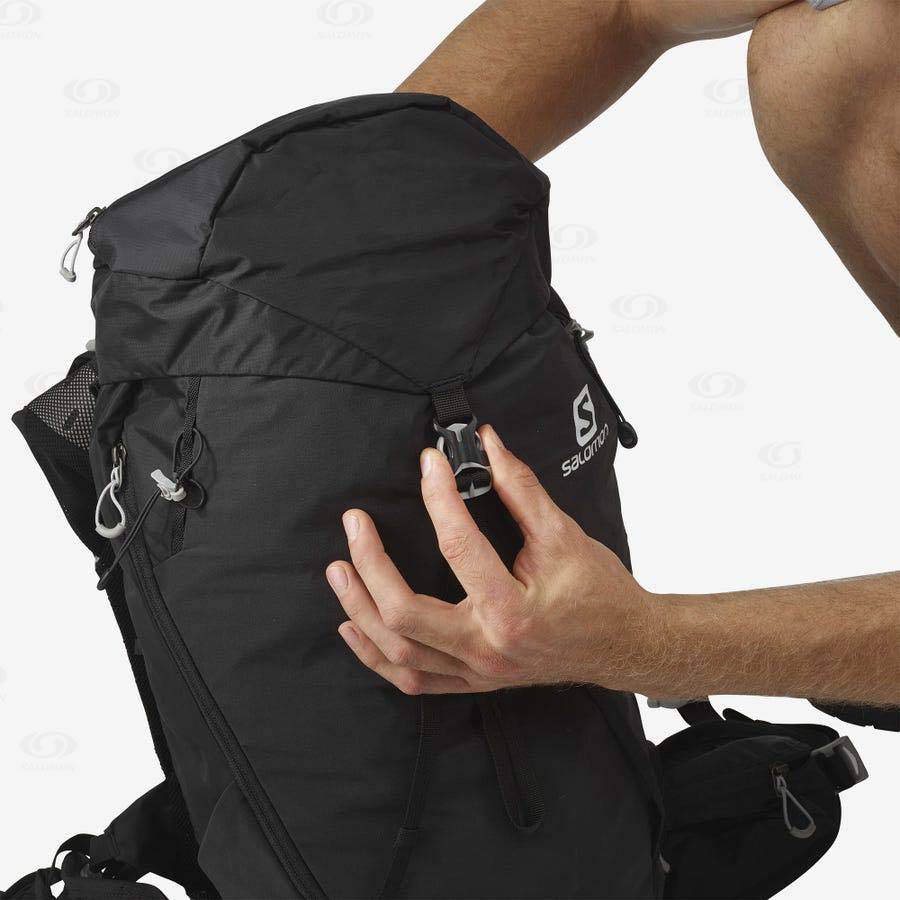 Black Men's Salomon OUT NIGHT 30+5 Backpacks | USA-M1937