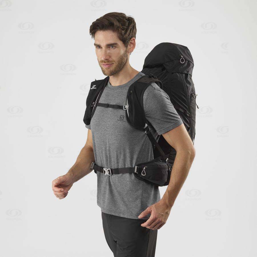 Black Men's Salomon OUT WEEK 38+6 Backpacks | USA-A1206