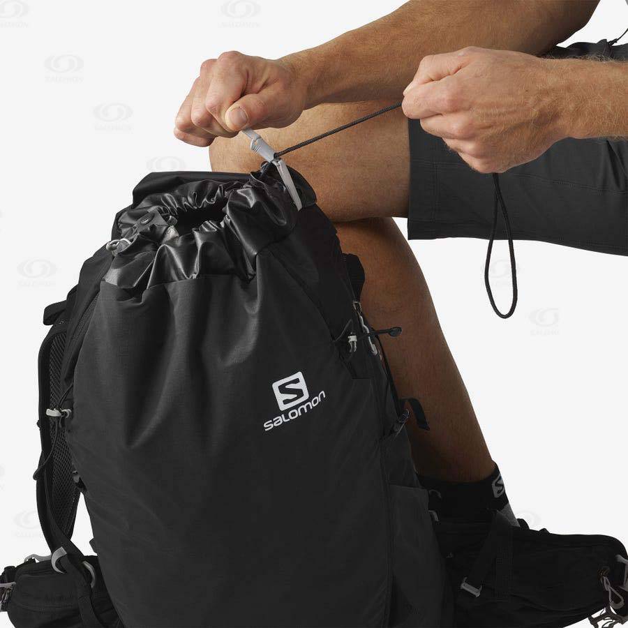 Black Men's Salomon OUT WEEK 38+6 Backpacks | USA-A1206