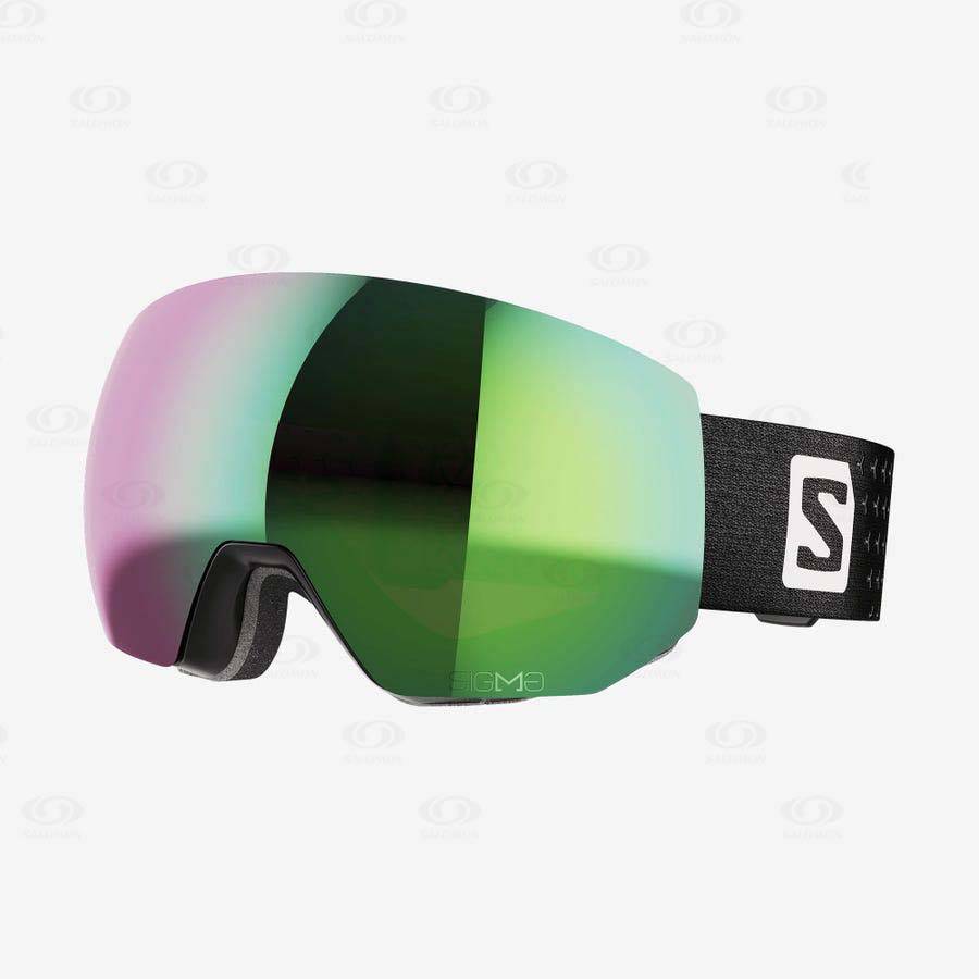 Black Men\'s Salomon RADIUM PRO SIGMA Goggles | USA-L1088