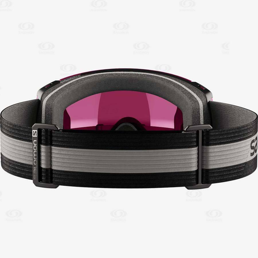 Black Men's Salomon RADIUM SIGMA Goggles | USA-S1317