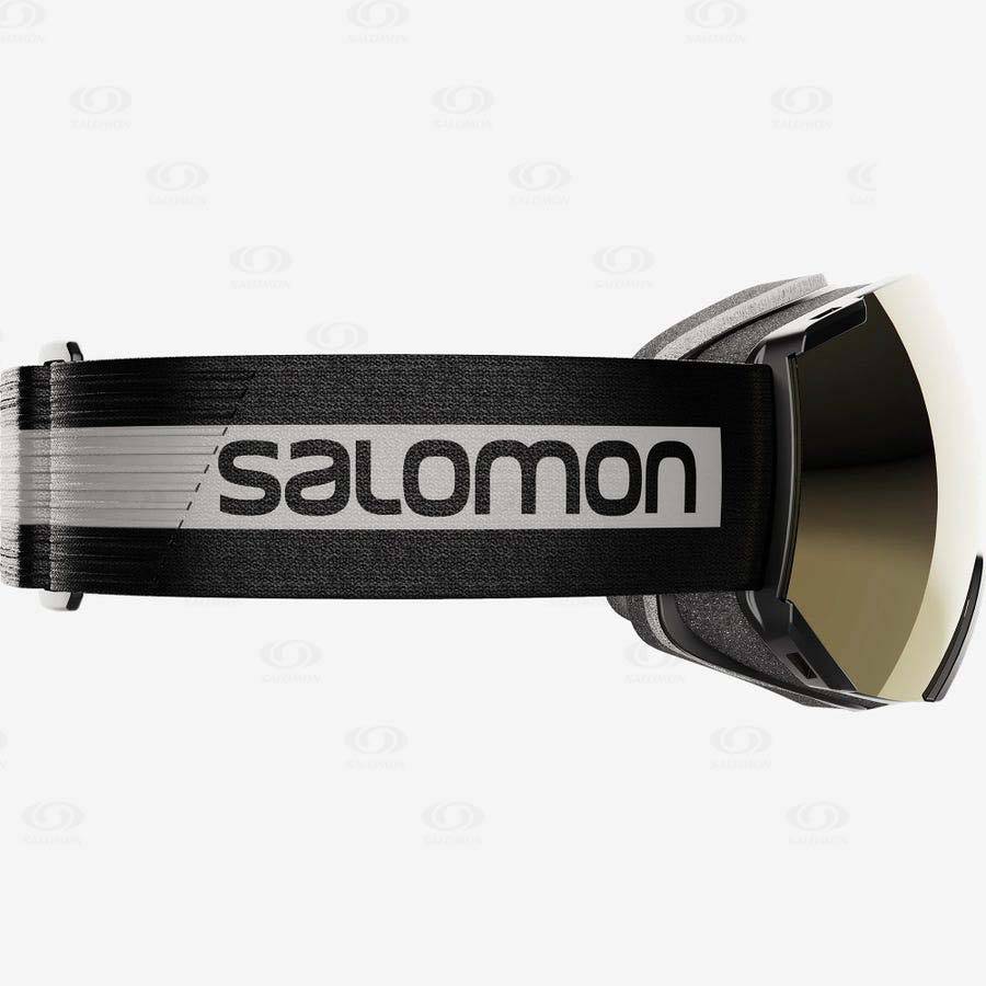 Black Men's Salomon RADIUM SIGMA Goggles | USA-S1317