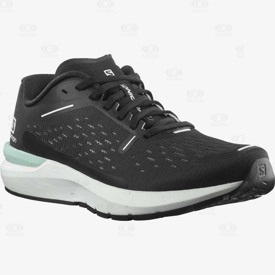 Black Men's Salomon SONIC 4 Balance Running Shoes | USA-W3850