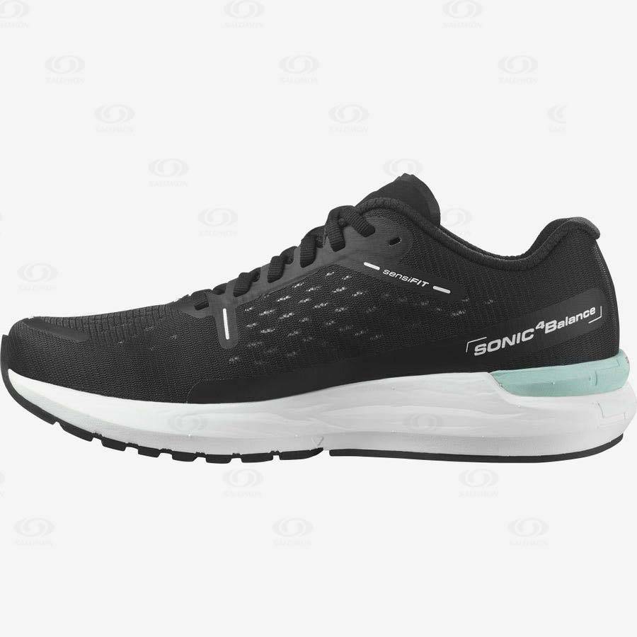 Black Men's Salomon SONIC 4 Balance Running Shoes | USA-W3850