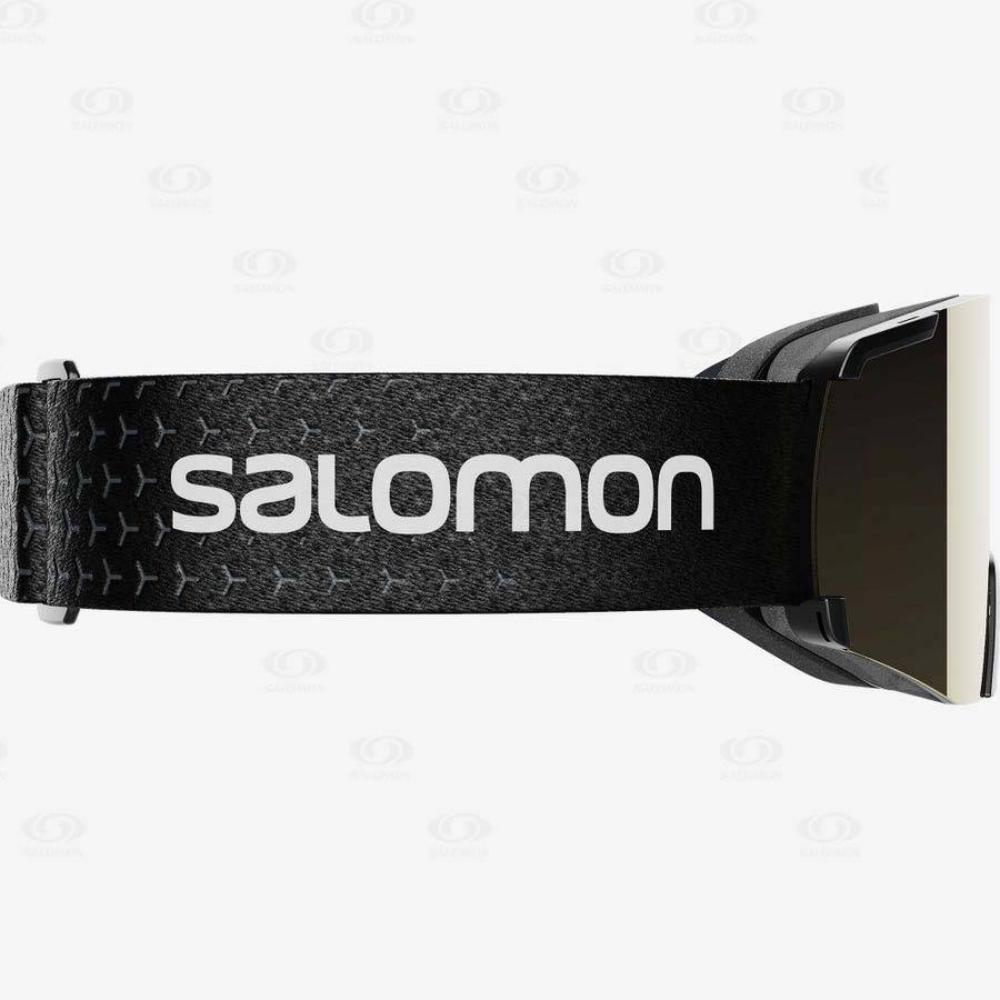 Black Men's Salomon S/VIEW SIGMA Goggles | USA-O2288