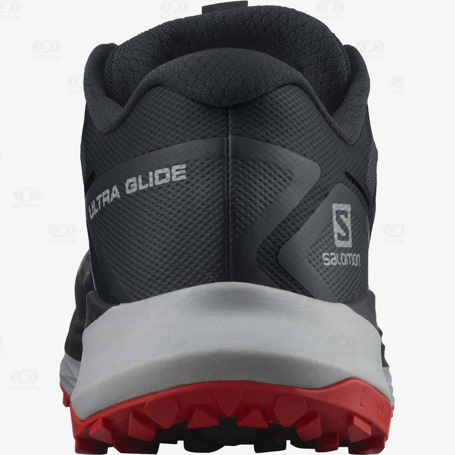 Black Men's Salomon ULTRA GLIDE Trail Running Shoes | USA-O2370