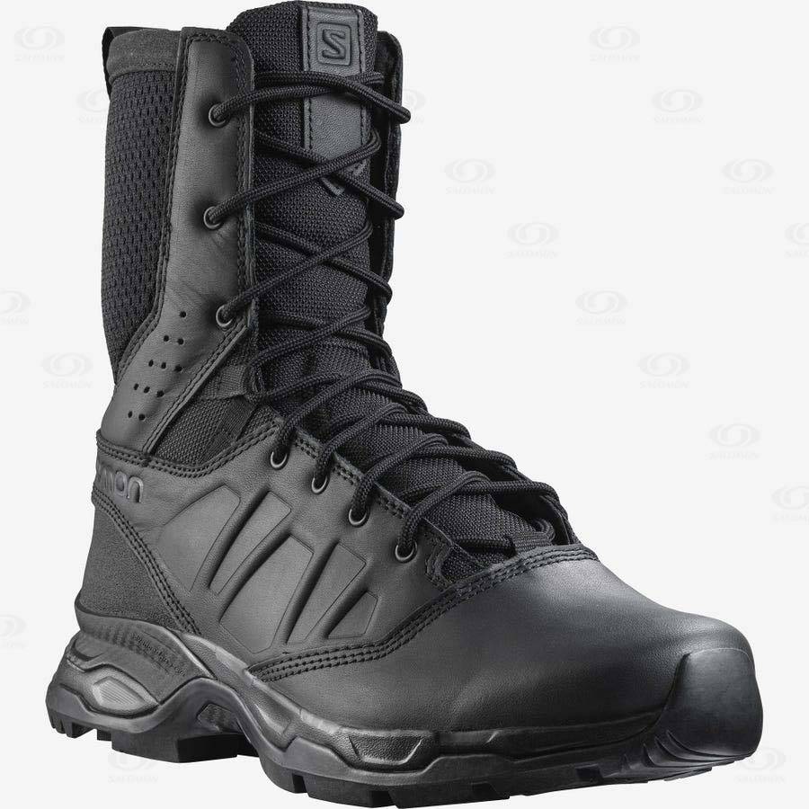 Black Men's Salomon URBAN JUNGLE ULTRA Tactical Boots | USA-S1016