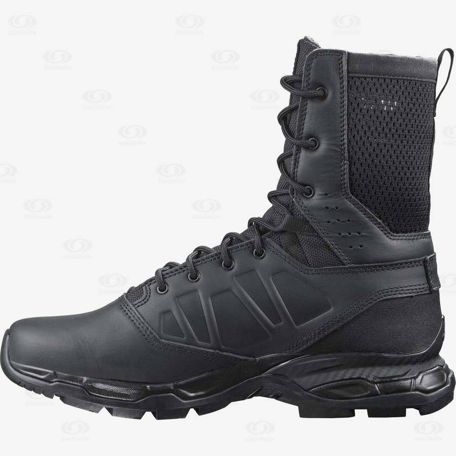 Black Men's Salomon URBAN JUNGLE ULTRA Tactical Boots | USA-S1016