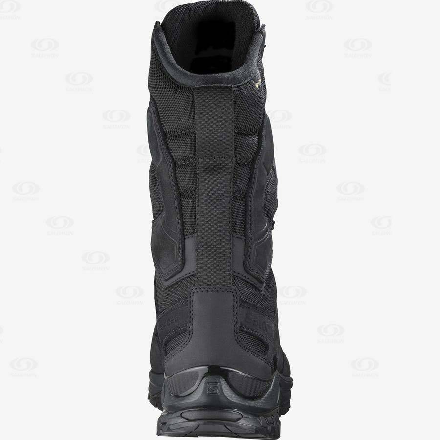 Black Men's Salomon XA FORCES 8 GORE-TEX EN Tactical Boots | USA-O1376