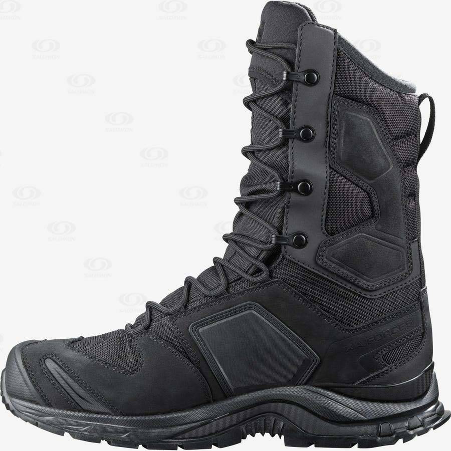 Black Men's Salomon XA FORCES 8 GORE-TEX EN Tactical Boots | USA-O1376