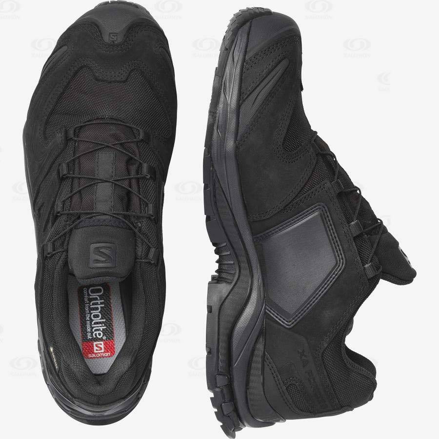 Black Men's Salomon XA FORCES GORE-TEX Tactical Boots | USA-N1484