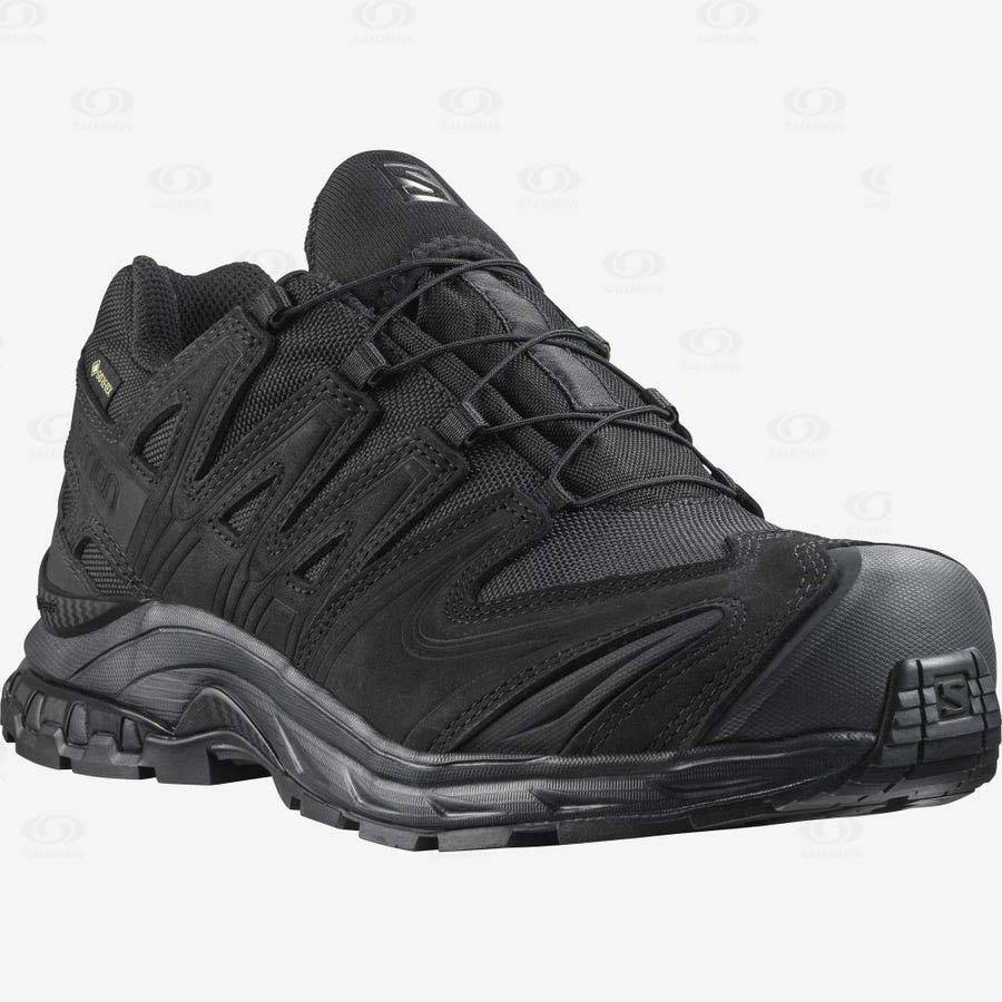 Black Men's Salomon XA FORCES GORE-TEX Tactical Boots | USA-N1484