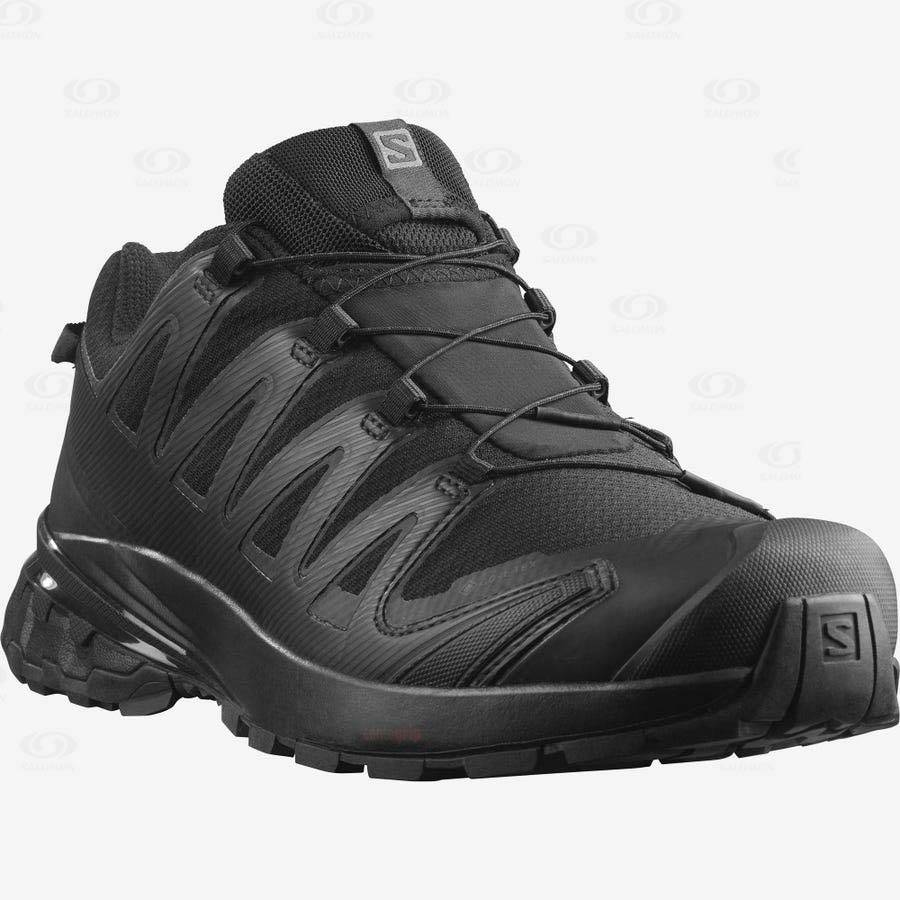 Black Men's Salomon XA PRO 3D v8 GORE-TEX Trail Running Shoes | USA-W2970