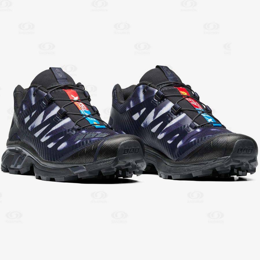 Black Men's Salomon XT-4 ADVANCED Sneakers | USA-W1870