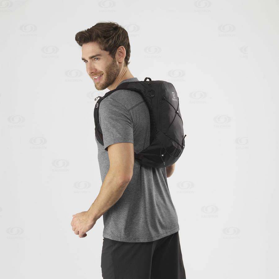 Black Men's Salomon XT 6 Backpacks | USA-L1837