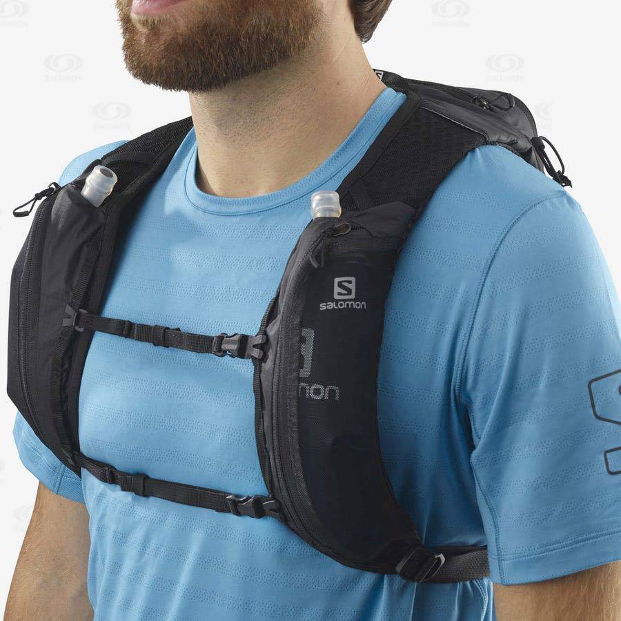 Black Men's Salomon XT 6 Backpacks | USA-L1837