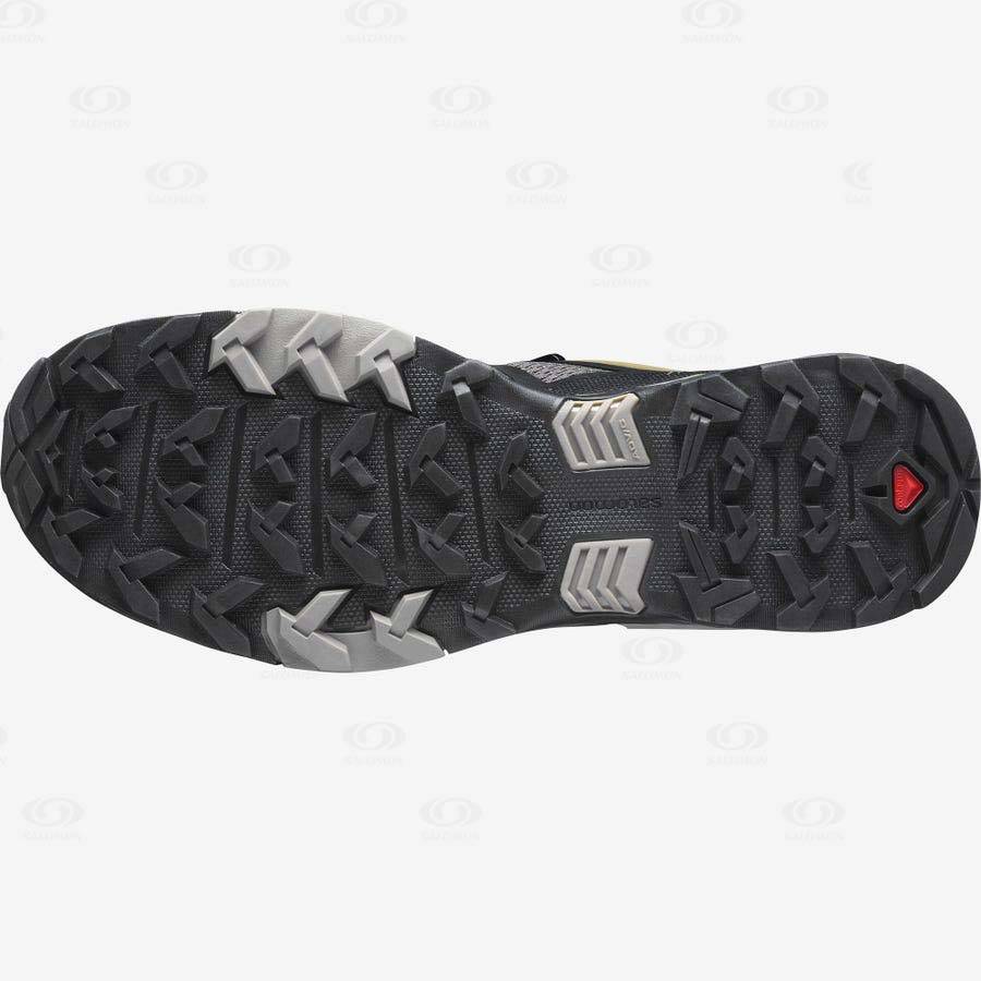 Black Men's Salomon X ULTRA 4 Hiking Shoes | USA-O2328