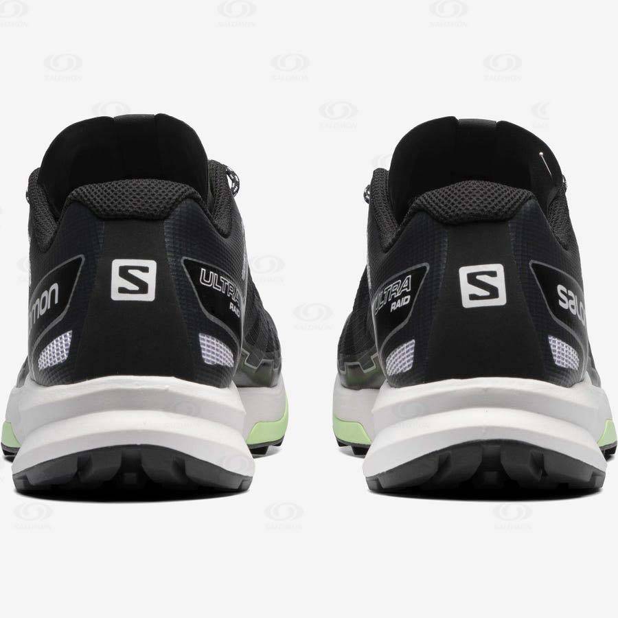 Black / Mint Men's Salomon ULTRA RAID Sneakers | USA-N2590