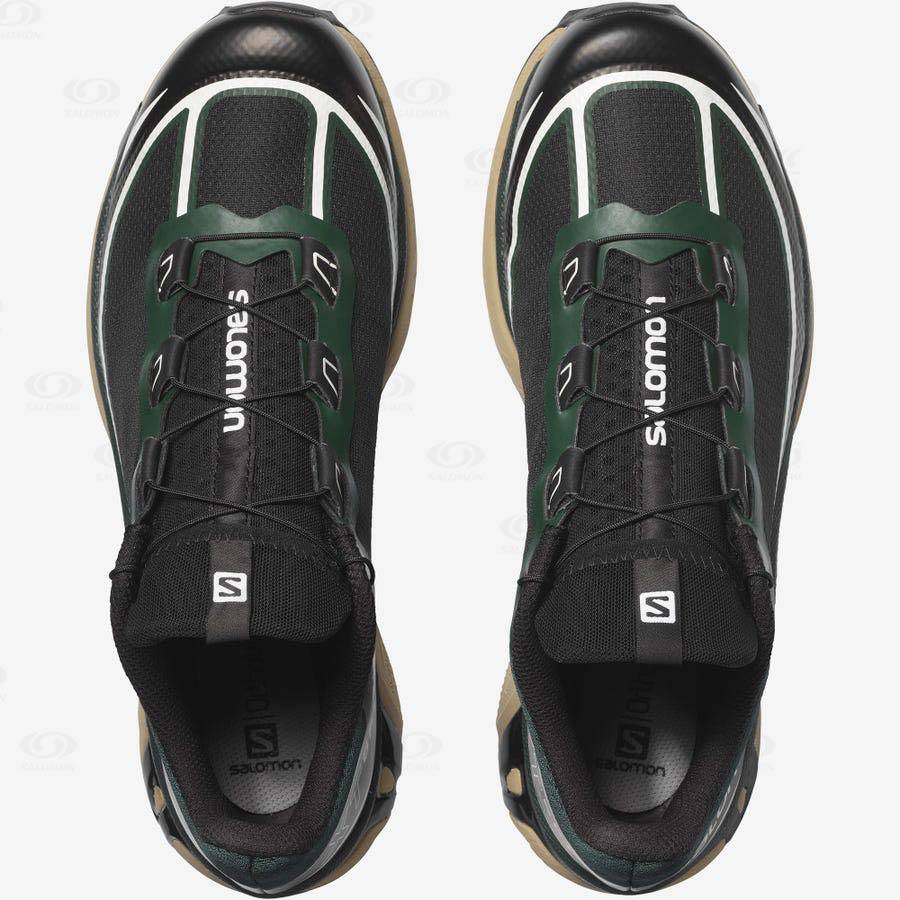 Black / Olive Men's Salomon XT-6 FT Sneakers | USA-N1064