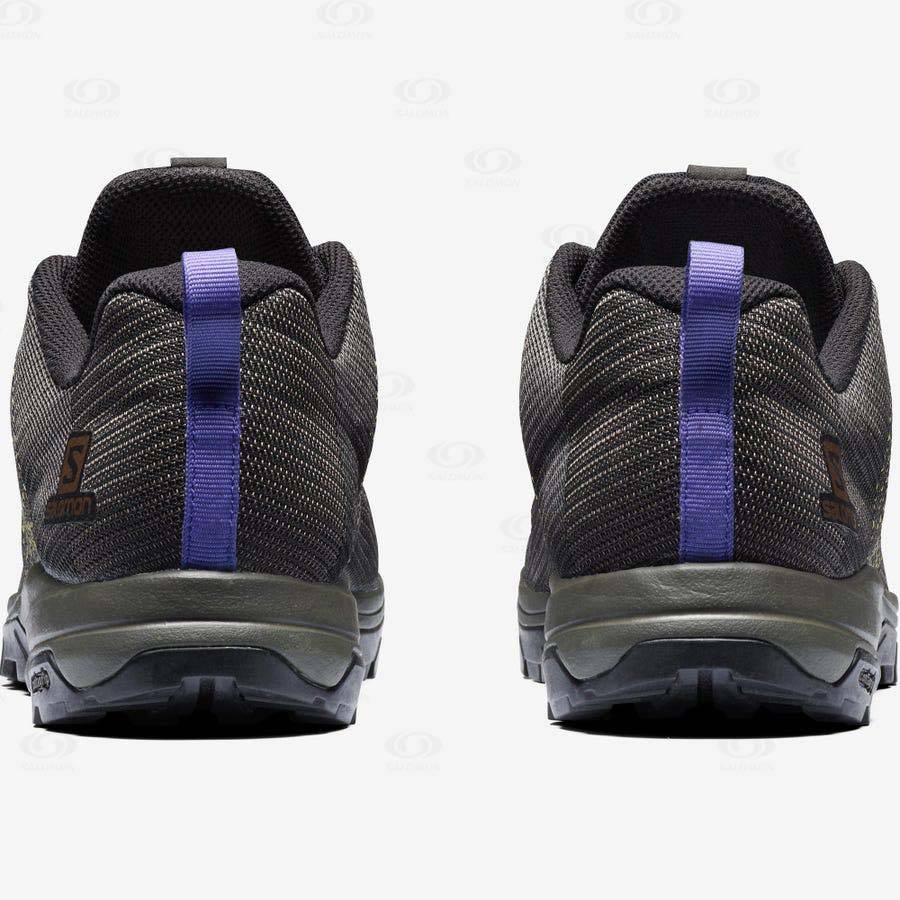 Black / Purple Men's Salomon OUTPRO MATRYX FOR THE BROKEN ARM Sneakers | USA-M1188