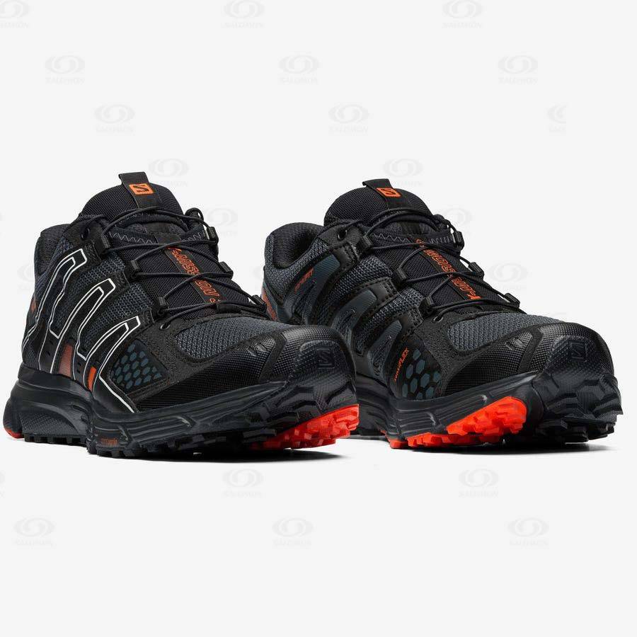 Black / Red Women's Salomon X-MISSION 3 Sneakers | USA-L2012