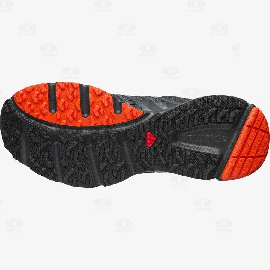 Black / Red Women's Salomon X-MISSION 3 Sneakers | USA-L2012