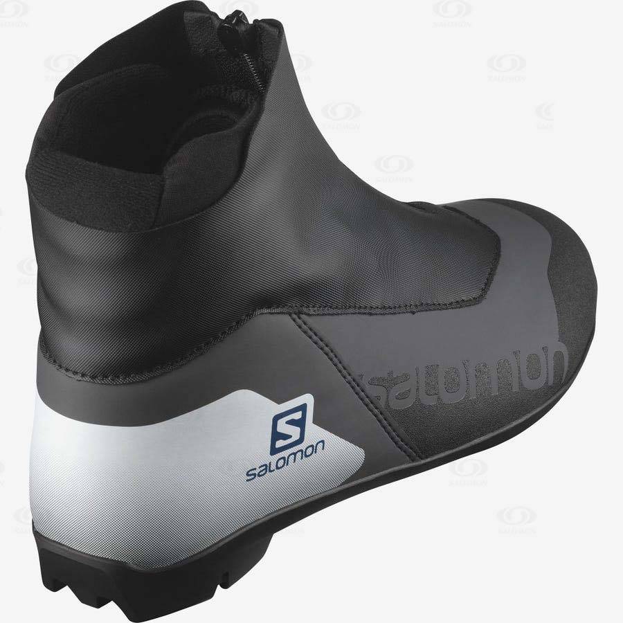 Black / White Men's Salomon ESCAPE PROLINK Ski Boots | USA-M1286