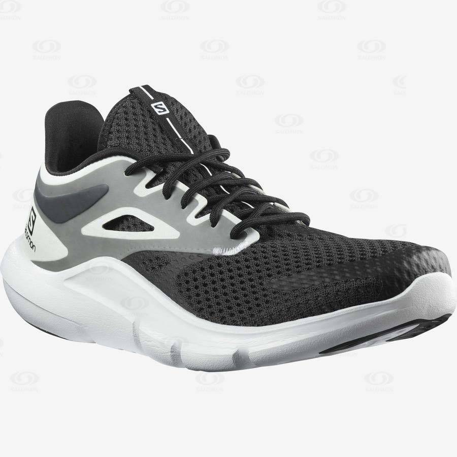 Black / White Men's Salomon PREDICT MOD Running Shoes | USA-A2116