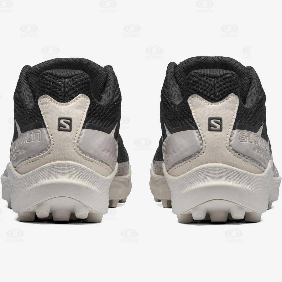 Black / White Women's Salomon CROSS ADVANCED Sneakers | USA-S1352