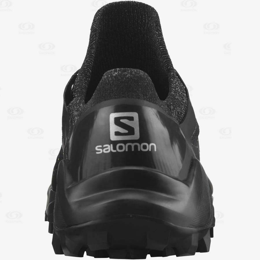 Black Women's Salomon CROSS PRO 2 Trail Running Shoes | USA-N1386