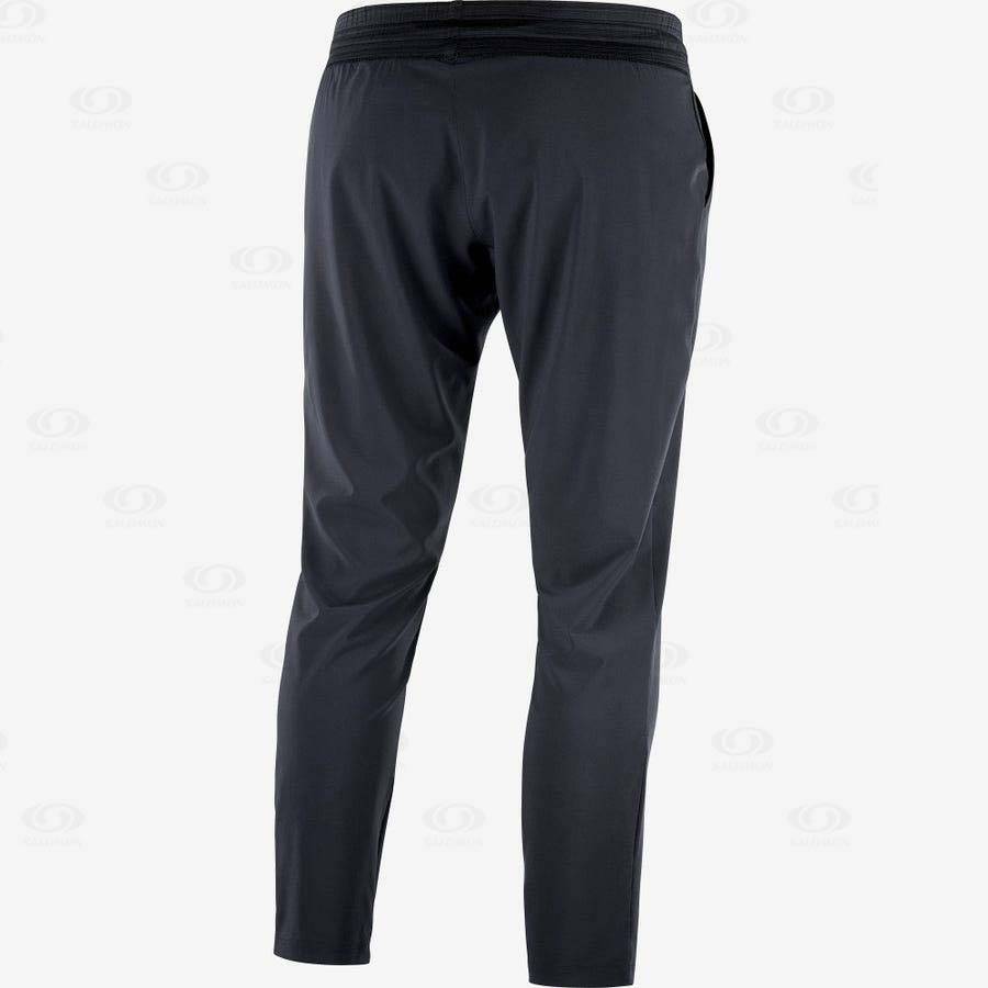 Black Women's Salomon ESSENTIAL LIGHT Pants | USA-O2139