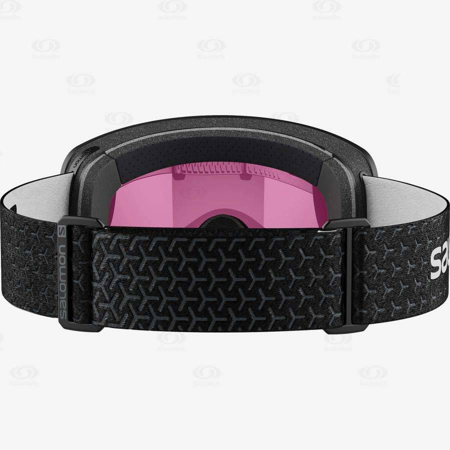 Black Women's Salomon LO FI SIGMA Goggles | USA-L1298